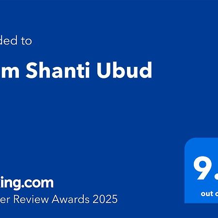 Alam Shanti Ubud Exteriör bild